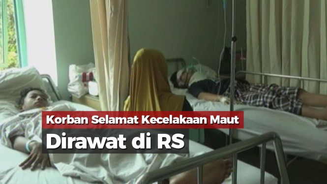 Para Santri Korban Selamat Kecelakaan Maut Dirawat di RS