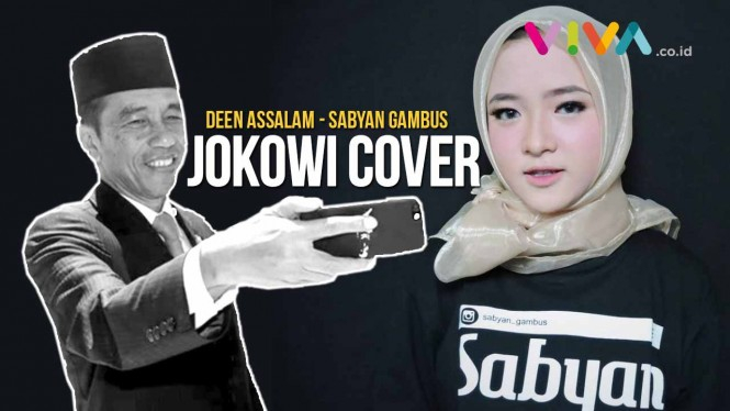 VIDEO: Jokowi Nyanyi Lagu Sabyan, Penonton Heboh!