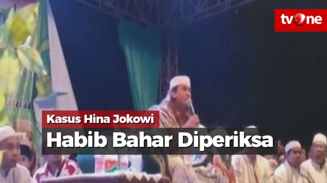 Kasus Hina Jokowi, Habib Bahar, Pelapor dan Saksi Diperiksa