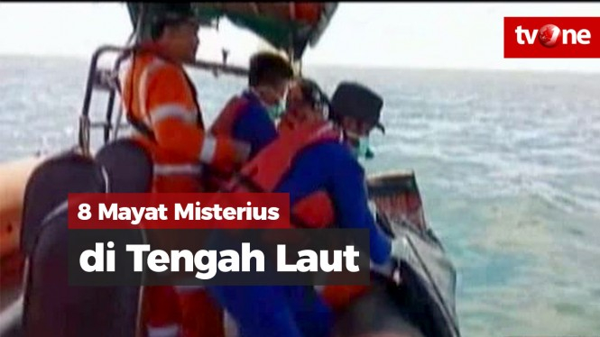 Tim Gabungan Evakuasi 8 Mayat Misterius di Tengah Laut
