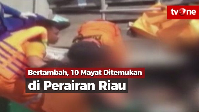 Bertambah, 10 Mayat Ditemukan di Perairan Riau