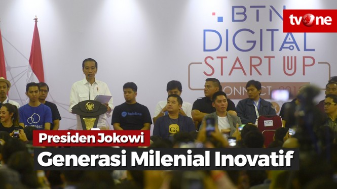 Jokowi Minta Milenial Bikin Usaha Yang Offline Jadi Online