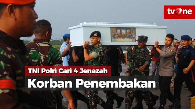 TNI Polri Masih Cari 4 Jenazah Korban Penembakan di Papua