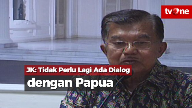 JK: Tidak Perlu Lagi Ada Dialog dengan OPM Papua