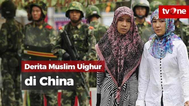 Derita Muslim Uighur di China