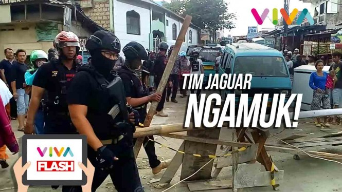VIDEO: Jalan Ditutup Preman, Tim Jaguar Ngamuk!