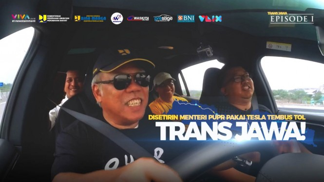 Disetirin Menteri PUPR Naik Tesla di Tol Trans Jawa! (EPS.1)