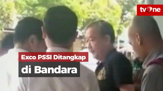 Exco PSSI Ditangkap di Bandara Halim Perdanakusuma