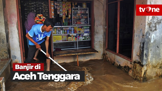 Banjir di Aceh Tenggara, Belasan Rumah Warga Rusak Parah