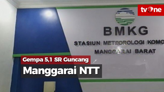 Gempa 5,1 SR Guncang Manggarai NTT