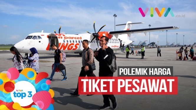 Tiket Pesawat, Anak Krakatau Tumbuh & RIP Robby Tumewu