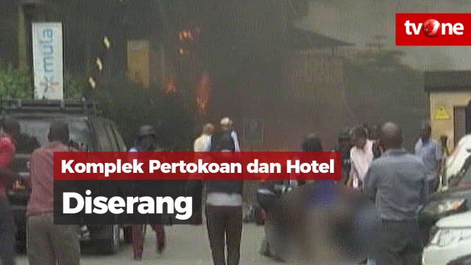 Hotel dan Perkantoran Diserang, 1 Orang Tewas