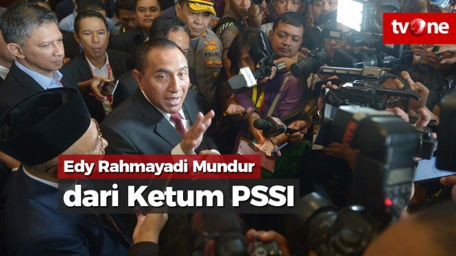 Edy Rahmayadi Mundur dari Ketua Umum PSSI