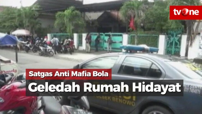 Satgas Mafia Bola Geledah Rumah Mantan Exco PSSI Hidayat
