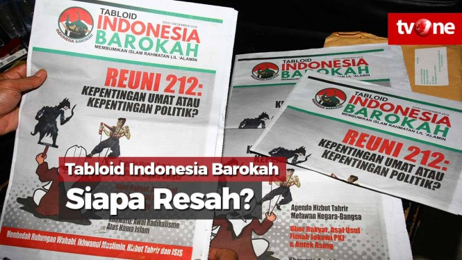 Tabloid Indonesia Barokah, Siapa Resah?