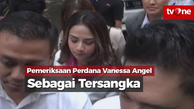 Vanessa Angel Jalani Pemeriksaan Perdana Sebagai Tersangka