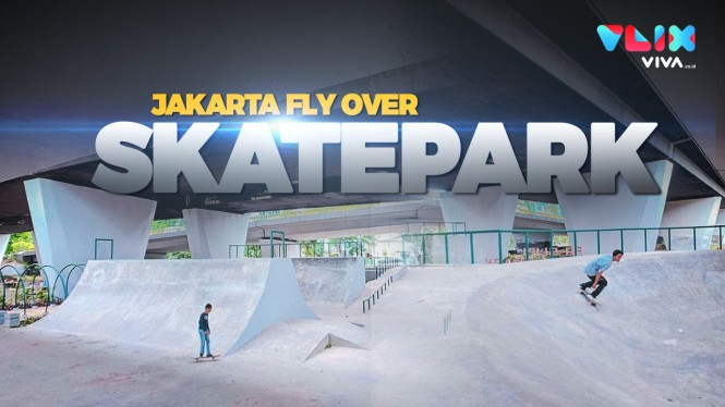 Plus Minus Skatepark Fly Over Slipi Versi Para Skaters