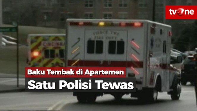 Baku Tembak di Apartemen, Satu Polisi Tewas