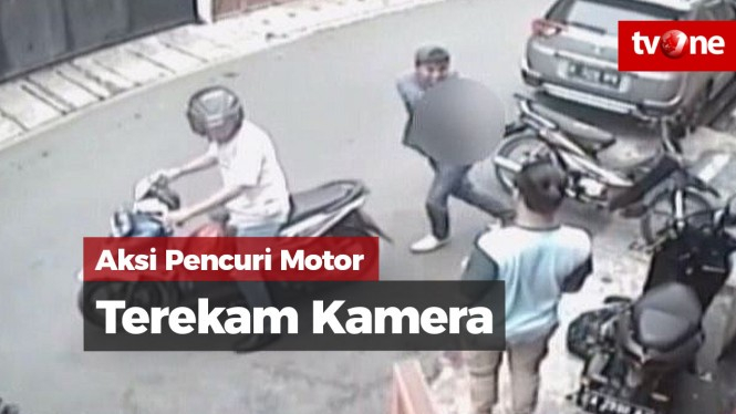 Gagal Curi Motor, Pelaku Takuti Warga dengan Senjata Api