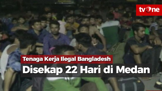 Disekap 22 Hari, Polisi Bebaskan 193 Tenaga Kerja Bangladesh
