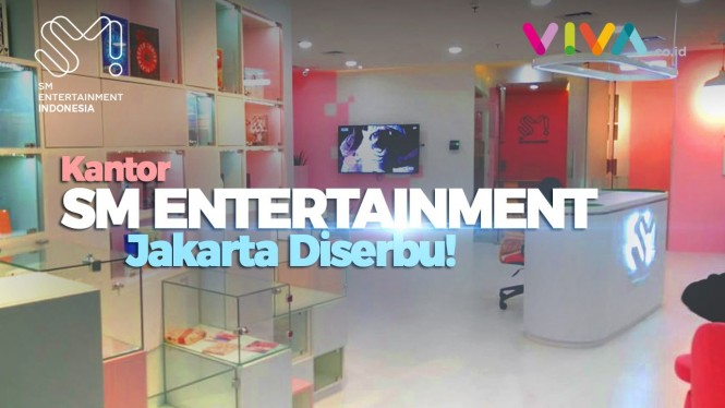 Lihat-lihat Kantor SM Entertainment di Jakarta