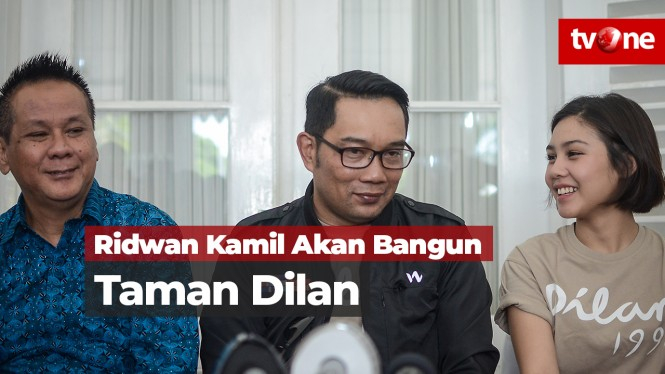 Ridwan Kamil Akan Bangun Taman Dilan di Bandung