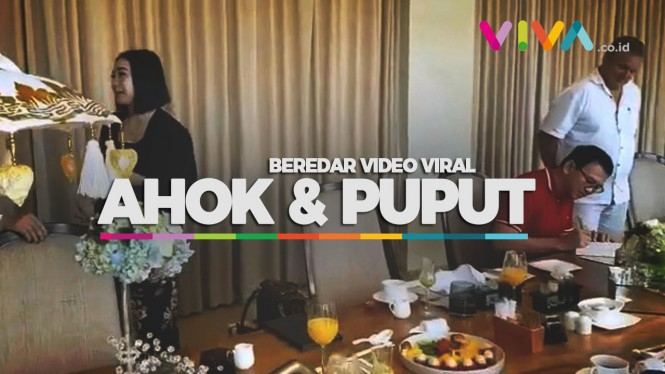 Beredar Video Viral Ahok dan Puput di Hotel Mewah Bali
