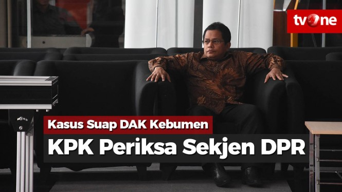 Kasus Suap Kebumen, KPK Periksa Sekjen DPR Indra Iskandar
