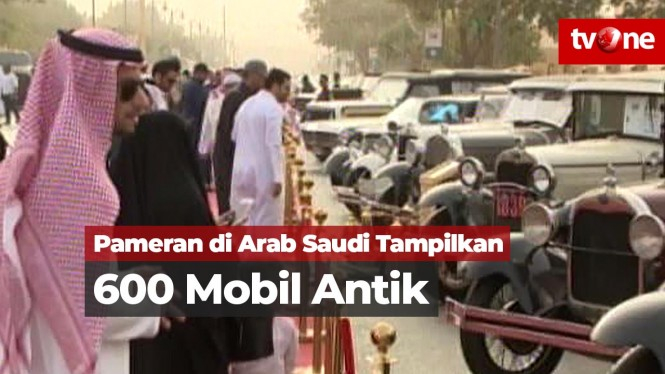 Pameran Mobil Antik di Arab Saudi