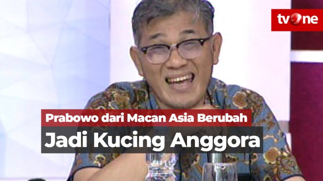 Budiman: Prabowo dari Singa Asia jadi Kucing Anggora