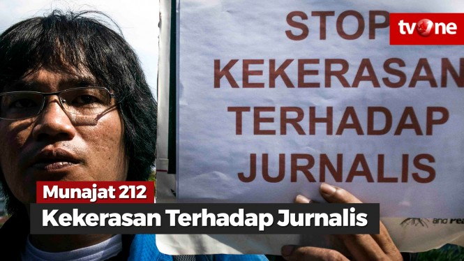 Kekerasan Jurnalis di Munajat 212 AJI Desak Pelaku Ditangkap