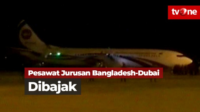 Pembajak Pesawat Bangladesh-Dubai Ditembak Mati