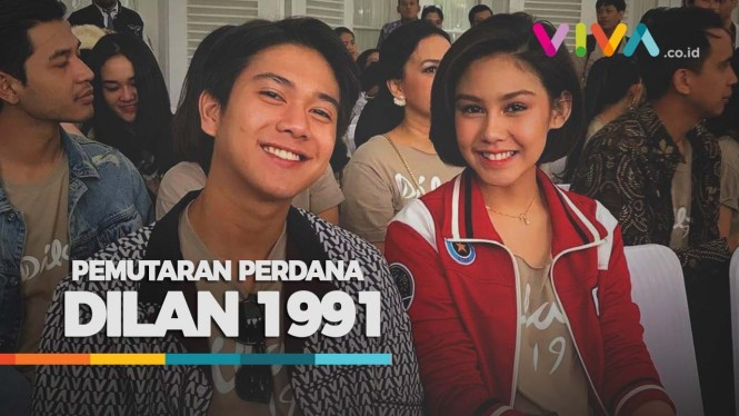 Pemutaran Perdana Film Dilan 1991, Fans Histeris!
