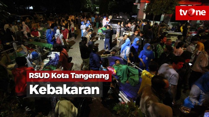 RSUD Kota Tangerang Kebakaran, Ratusan Pasien Dievakuasi