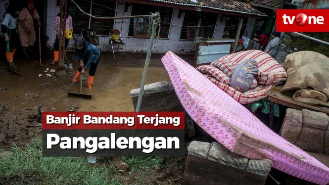 Banjir Bandang Terjang Pangalengan, 200 Rumah Rusak