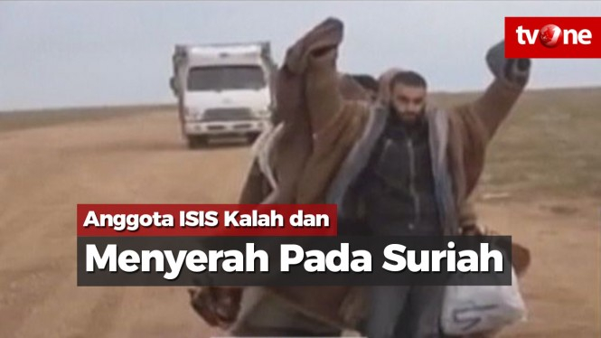 Kalah Perang, Anggota ISIS Serahkan Diri Pada Suriah