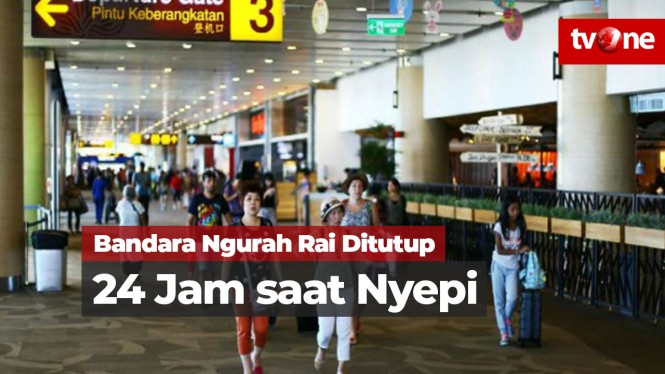 Bandara I Gusti Ngurah Rai Ditutup pada 7 Maret