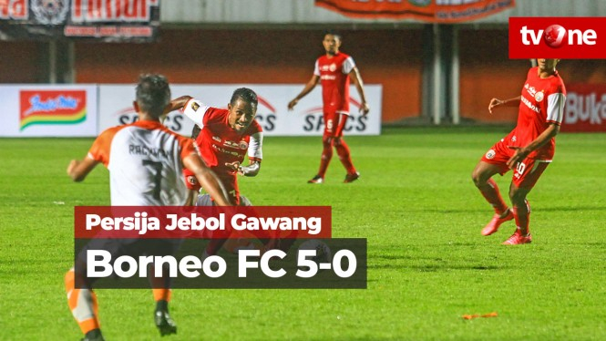 Piala Presiden, Persija Gulung Borneo FC 5-0