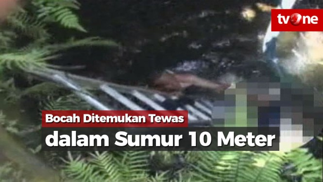 Bocah Ditemukan Tewas dalam Sumur Sedalam 10 Meter
