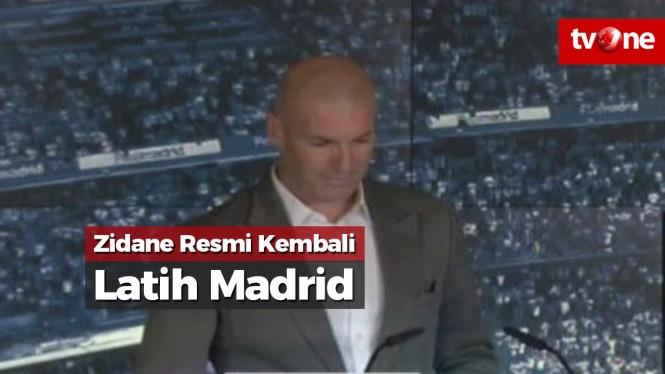 Pecat Solari, Zidane Resmi Kembali Latih Madrid