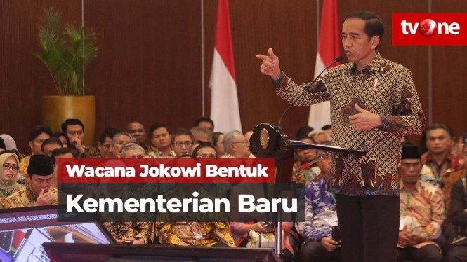 Jokowi Kaji Penambahan 2 Kementerian Baru