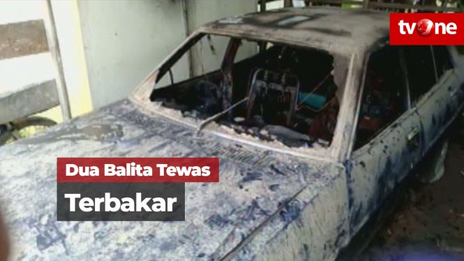Dua Balita Tewas Terbakar di Dalam Mobil