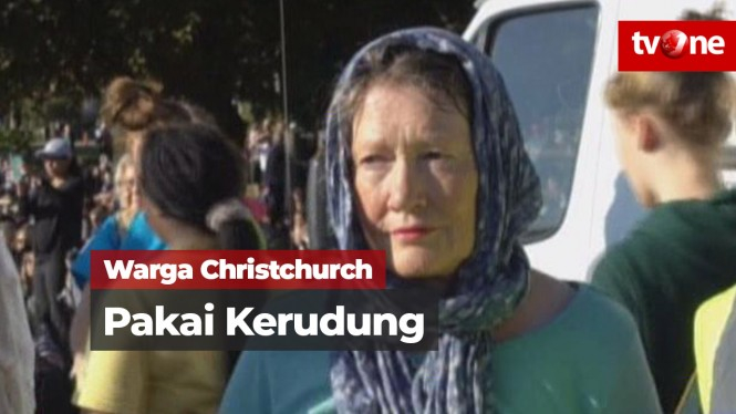 Aksi Solidaritas, Warga Christchurch Pakai Kerudung