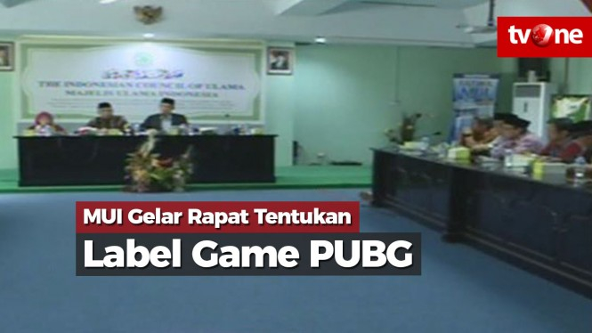 MUI Gelar Rapat Tentukan Label Game Online PUBG