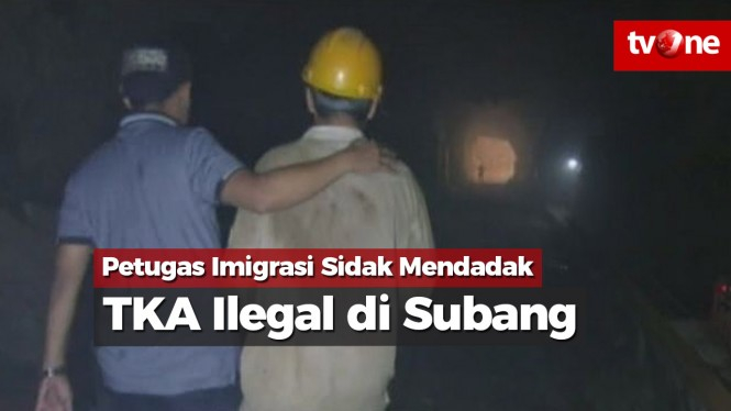 Dugaan TKA Ilegal, Petugas Imigrasi Subang Sidak Mendadak