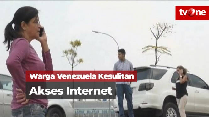 Warga Venezuela Sulit Akses Internet