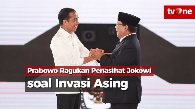 Prabowo Ragukan Penasihat Jokowi soal Invasi Asing