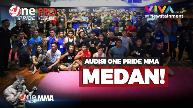 Antusias Ingin Lawan Ahong di Audisi One Pride MMA Medan