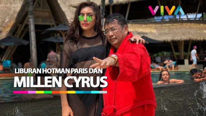 Bareng Millen Cyrus Liburan di Bali, Hotman: Ini Asli!