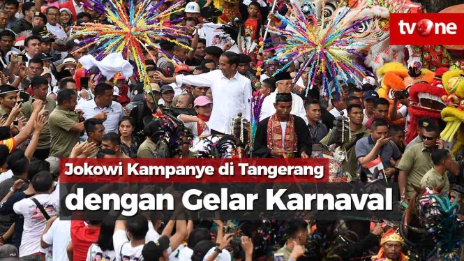 Gelar Karnaval, Jokowi: Pesta Demokrasi Itu Harus Gembira